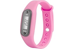 Digital Pedometer Watch Sports Wristwatch, Sbyhbhyds Electronic Student Silicone Bracelet for Kids Children,Activity Tracker Monitor, Outdoors Kilometer Step Counter Stopwatch,LED Backlight