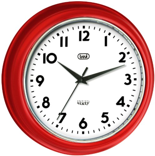 Trevi OM 3315S Uhr Wandverteiler Sixty rot