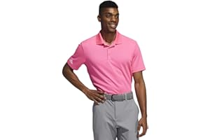 adidas Golf Mens 2022 Performance Polo Shirt - Solar Pink