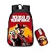 Produktbild Red Dead Redemption Rucksack 2 Stück Erlösung Student Jungen Mädchen Erwachsene Tasche 2 Stück pro Set