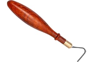 SYWAN Töpferei-Trimmwerkzeug, Ton-Modellierwerkzeuge, Wolframstahl, Schneidkopf, afrikanisches Korallenholz, Bandschneider, Töpferei, Trimmwerkzeug, Schlammwerkzeug, Ton, Keramik, Modellierung,