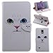 Price comparison product image Galaxy Note 4 case,Ukayfe White Leather Case for Samsung Galaxy Note 4,Wallet Case for Samsung Galaxy Note 4 ,Galaxy Note 4 Flip Case - Cute White Cat Design Wallet Stand PU Leather Magnetic Flip Case Cover for Samsung Galaxy Note 4 with 1 x Black Stylus