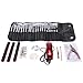 Professional Nail Art Tool Practice Kit - KingOfHearts™ UV Gel Manicure Pedicure Set for Beginners, 15 in 1 Pack for New Starter Exercise on Nails Art Design