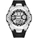 Produktbild Adisaer Armbanduhr Männer Vintage Wasserdicht Digitale Uhr Herrenuhr Schwarz Outdoor Sportuhr Armbanduhr Automatikuhr