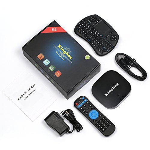 Kingbox Android TV Box Bluetooth 4.0 / Android 7.1 / 3D / 4K Full HD