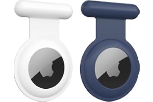 Makingtec Holder With Brooch Pin For Airtag, Hidden Airtag Case Clothing, Suitable Kids, Elder, Better Substitute Accessories Of Necklace, Wristband, Bracelet, Watch (2 Pack)