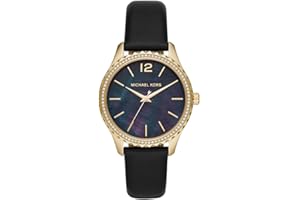 Michael Kors Orologio da Donna Layton a Tre Lancette in Acciaio Inossidabile Tonalità Oro, MK2911