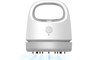 Nizirioo Mini odkurzacz stołowy, możliwość ponownego ładowania: USB, przenośny, bezprzewodowy odkurzacz stołowy obracany o 360°, mini odkurzacz ręczny do szkoły, gospodarstwa domowego, biura (kolor