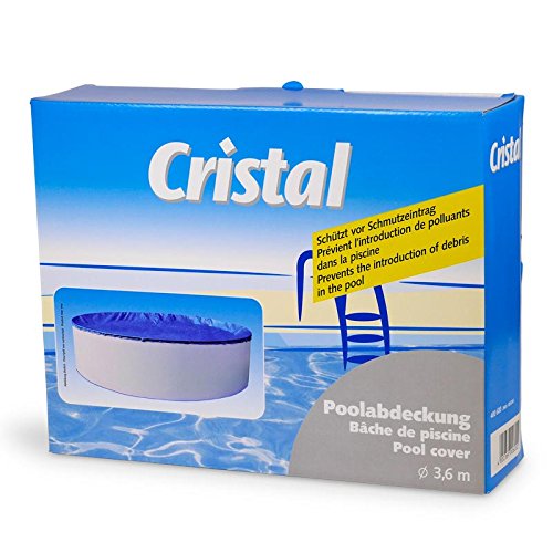Preisvergleich Produktbild Cristal Poolabdeckung 3,6 m mit Kindersicherung