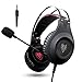 Produktbild NUBWO N2 PS4 Gaming Headset, Stereo Wired PC Gaming Headset mit Rausch unterdrückungs mikrofon,Over-Ear Kopfhörer für PC/PS4/ Xbox One/MAC/Android/iPhone/Cell Phone/Laptop/Tablet-Schwarz