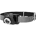 Ledlenser SEO7R - Rechargeable LED Head Torch, Super Bright 220 Lumens Headlamp, Dual Power AAA Battery Option, Camping Headlight, Running Torch, Hiking Equipment, Up to 20 Hours Run Time - Black