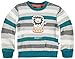 Kanz Baby Boys Sweatshirt 1/1 Arm Striped Crew Neck Long Sleeve Sweatshirt, Multicoloured (y/d Stripe Multicolored 0001), 3-6 Months