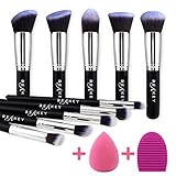 Hohe Qualität nicht reizend buschigen synthetisches Haar, hohe Dichte, feine Textur und Soft Touch. Sie wird nicht, so lange wie Sie eigenen die Make-up-Pinsel-Set.