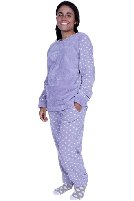 Pijamas Invierno Mujer Pijama De Invierno Para Mujer Tejido