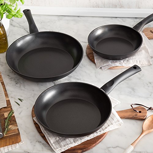 Aluminium Pfannen-Set 3-teilig von K & G seit 1948 geschmiedete Aluminiumpfannen Quantum2 beschichtet , für alle Herdarten/induktionsgeeignet, Antihaft - 8