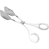 YFOX Edelstahl Salatzange Brotzange Buffet Servicezange Multifunktionszange für Haushaltsküchen,Länge 25 cm,für die…