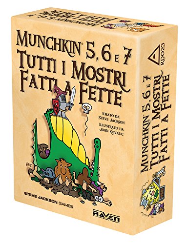 Raven - Munchkin 5, 6 e 7 - Tutti I Mostri Fatti a Fette