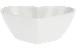 LA PORCELLANA BIANCA la Porcellana Cupido Heart Bowl Cm 13X13,5X5,5 GB, 13,5 x 13 x 5,5 cm, Blanco