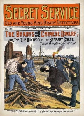 Secret Service: The Bradys and the Chinese Dwarf - Mouse Mat 19 x 25cms