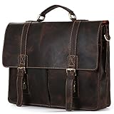 Bolsa de mensajero de estilo retro / portátil de colegio, su bolsa tiene espacio suficiente para sus libros, computadora portátil
