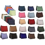 HKM Schabracke Gently, Dressur, Vollblut/Warmblut, dunkelrot/gold