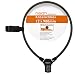 Produktbild nean Fahrrad-Kabel-Zahlen-Schloss, Halterung, 12 x 900 mm, schwarz