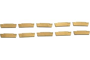 HPLIVE Logra cortes más finos con insertos de carburo de 2 mm MGMN200 G para herramientas de torno de acero