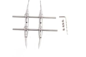 FOTGA Pro en Acier Inoxydable Spanner Wrench Camera Lens télescopes Dent Outil Ouvert (25-120mm Lens Size)