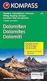 Image de Dolomiten - Dolomites - Dolomiti: Wanderkarten-Set in der Schutzhülle. GPS-genau. 1:35000 (KOMPASS-