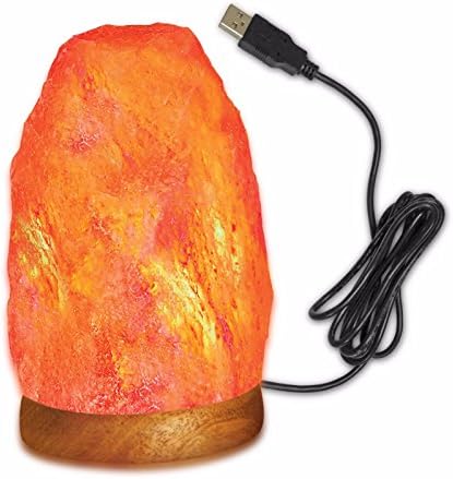 Natural Himalayan Usb Salt Lamp - Yellow Light