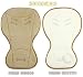 Baby car seat buggy INSERT LINER - REVERSIBLE Summer and Winter 2-in-1 (beige)