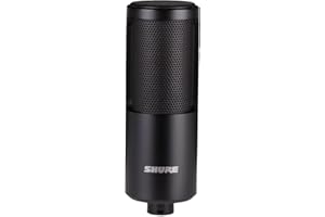 Shure SM4 Microphone pour l'enregistrement en Studio, Micro à condensateur conçu pour Une variété de Source (de la Voix la Plus Douce aux Instruments forts) Qui seront prête pour Le mixage (SM4-K)