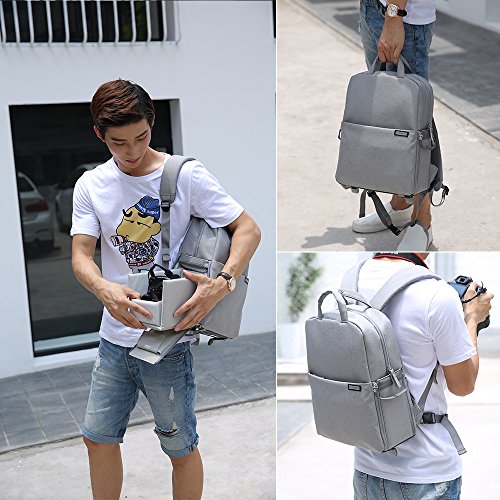 Andoer sac      dos etanche antichoc Cam    ra DSLR Photographie vid    o Backpack Leisure pour Nikon Canon Pentax Sony Cam    ra w   Couverture de Pluie