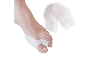 PEDIMEND Bunion Pain Relief Toe Separator (8PCS) Bunion Corrector Protective Pads - Big Toe Straightener - Prevent Hallux Valgus & Hammer Toe - UNISEX - Foot Care (4)