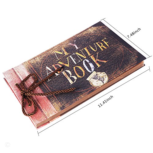 OSUNP My Adventure Book - lbum de fotos o scrapbooking para aniversario o boda dise o retro color marr n reviews OSUNP My Adventure Book - lbum de fotos o scrapbooking para aniversario o boda dise o retro color marr n