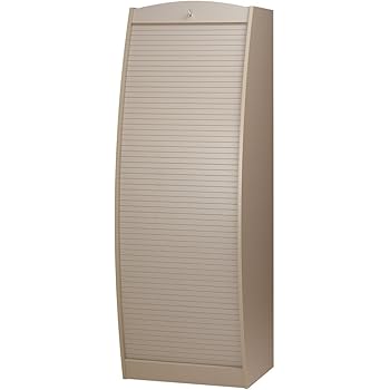 SIMMOB paris572tp Schrank Informatik geschwungene Holz Taupe 60 cm