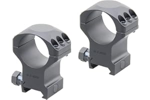 Vector Optics X-Accu 30 mm 6 Screws Heavy Duty High Weaver/Picatinny Rifle Scope Mount Rings