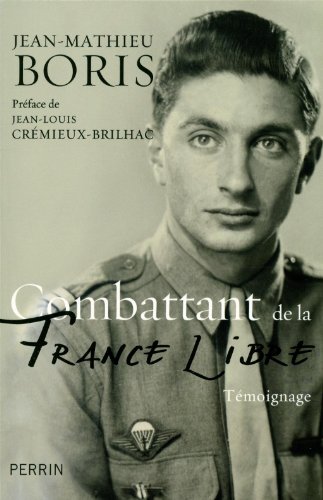 couverture de : Combattant de la France libre