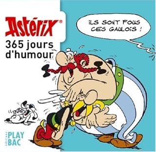 jaquette livre Calendrier Astérix
