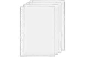 ZELTEN D Ring Binder Accessory Punched Binder Pockets Divider Ruler Tab Index (Pocket,B5)