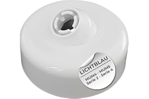 LICHTBLAU separador de masa blanco para gancho de amasar robot de cocina Bosch 619166 I Rascador gancho de amasar de repuesto para MUM4 MUM5 I Recambio procesador de comida Bosch I Accesorio Bosch MUM