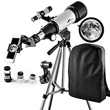 Incluye adaptador de ocular de smartphone de 10 mm de 1,25 pulgadas para tomar fotos cada vez.