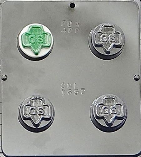 Girl Scout Chocolate Cookie Mold 1657