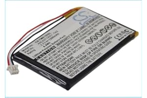 CAMERONSINO CS-TME100SL Batterie 1200mAh compatibile con [TomTom] AVN4430, Eclipse, TNS410 sostituisce AHL03713001, per TN2