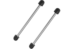 YINETTECH 2pcs Hot Tub Impeller Pump Shaft Stainless Steel Rod with Caps Length 65mm Diameter 3mm Compatible with Intex Pure Spa Hot Tub