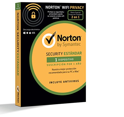 Norton Security Est ndar y Wifi Privacy 2018 1 dispositivo 1 a o PC Mac iOS Android Descarga Norton Security Est ndar y Wifi Privacy 2018 1 dispositivo 1 a o PC Mac iOS Android Descarga