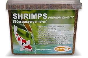 pondovit Shrimps - Premiumsnack Leckerei für Koi, 2.4 l