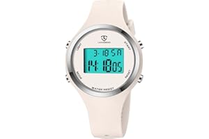 ASWAN WATCH Watches for Women, Ladies Watches Outdoor Sport with Alarm/Calendar/Back Light/Stopwatch/Chronograph, Digital Watch Gifts for Teen Girls/Women
