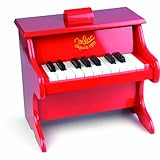 Vilac Baby Musical Toy Child Sized Piano, Red