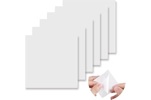 ISSIMOBER Lot de 6 rustines gonflables autocollantes et étanches pour réparation de piscine en polyuréthane thermoplastique - En vinyle transparent - Pour piscine gonflable